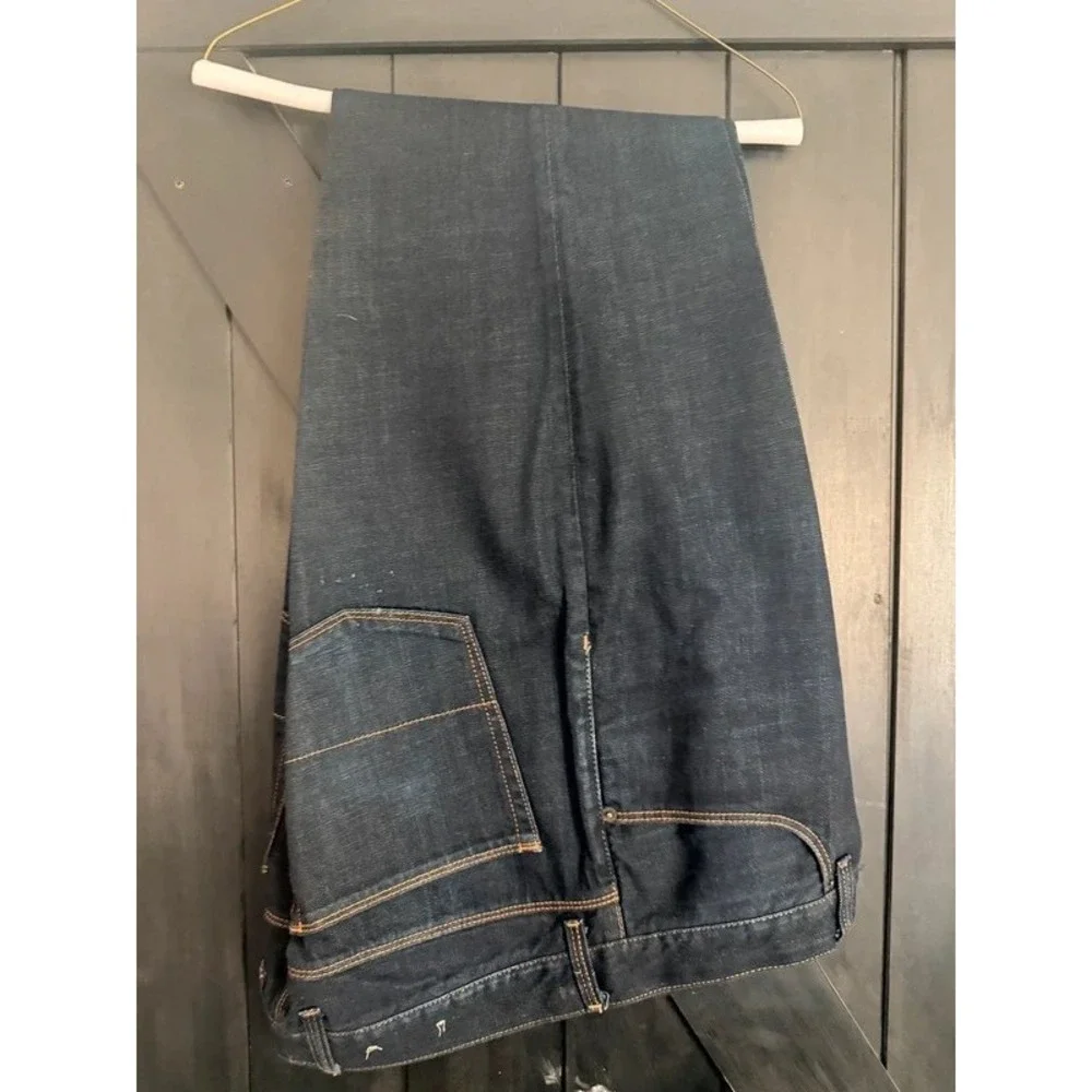 Tommy Hilfiger Mercer Straight Fit Jeans Mens 38x34 Dark Wash Indigo Denim